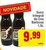 Barbosa Supermercados Suco Integral de Uva Barbosa 1.5L oferta