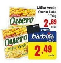 Milho verde Quero lata 170g