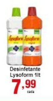 Rossi Supermercado Desinfetante Lysoform 1L oferta