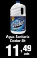 Rossi Supermercado Agua sanitaria Daclor 5L oferta