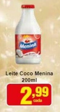 Rossi Supermercado Leite Coco Menina 200ml oferta