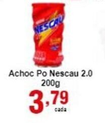 Rossi Supermercado Achoc po Nescau 2.0 200g oferta