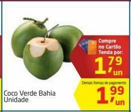 Tenda Atacado Coco verde bahia unidade oferta