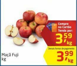 Tenda Atacado Maçã fuji kg oferta