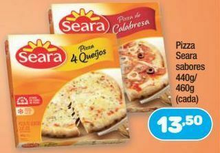 Costazul Supermercados Pizza seara sabores 440g/ 460g oferta