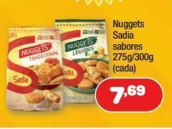 Costazul Supermercados Nuggets sadia sabores 275g/300g oferta