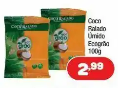 Coco ralado úmido ecogrão 100g