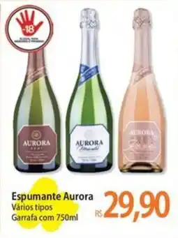 Atacadão Espumante Aurora Vários tipos Garrafa oferta