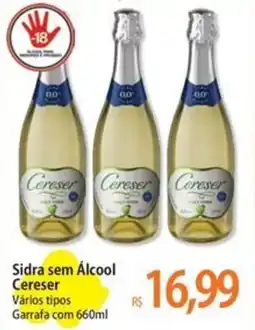 Atacadão Sidra sem Álcool Cereser oferta