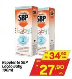 Fort Atacadista Repelente SBP Loção Baby oferta