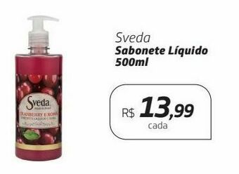 Drogal Sveda sabonete líquido 500ml oferta