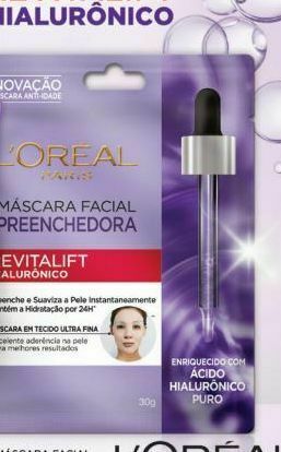 Drogal Máscara facial preenchedora l'oréal 30g oferta