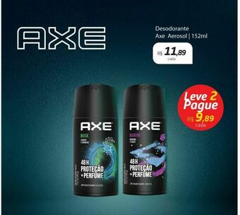 Drogal Desodorante axe aerosol 152ml oferta