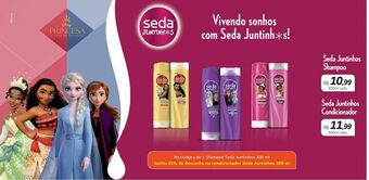 Drogal Shampoo seda juntinhos 300ml oferta