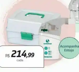 Minisonic inalador portátil