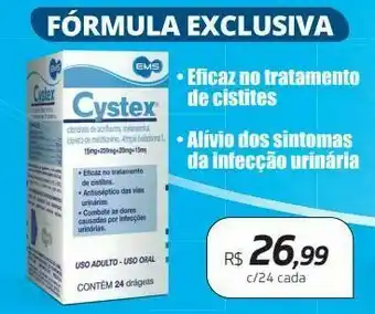 Drogal Cystex 24 drágeas oferta