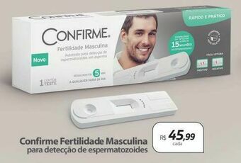 Drogal Confirme fertilidade masculina para detecção de espermatozoides oferta