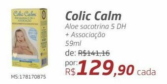 Drogal Colic calm aloe sacotrina 5 dh + associação 59ml oferta