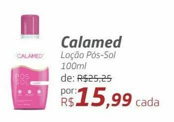 Drogal Calamed loção pós-sol 100ml oferta