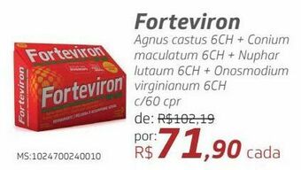 Drogal Forteviron c/60 cpr oferta