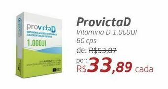 Drogal Provictad vitamina d 1.000ui 60 cps oferta