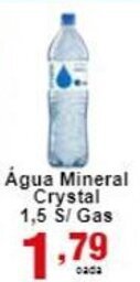Rossi Supermercado Agua Mineral Crystal 1.5L S/ Gas oferta