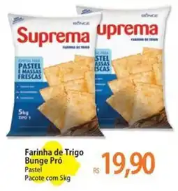 Atacadão Farinha de Trigo Bunge Pró Pastel Pacote oferta