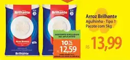 Atacadão Arroz Brilhante Agulhinha - Tipo 1 Pacote oferta