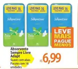 Atacadão Absorvente Sempre Livre Adapt oferta