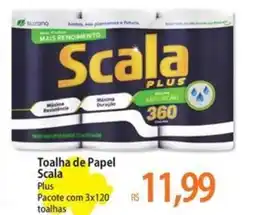 Atacadão Toalha de Papel Scala oferta