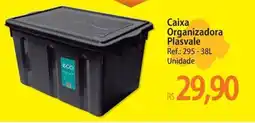 Atacadão Caixa Organizadora Plasvale oferta