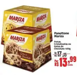 Supermercados Mateus Panettone Mariza oferta