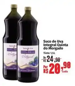 Supermercados Mateus Suco de Uva Integral Quinta do Morgado oferta