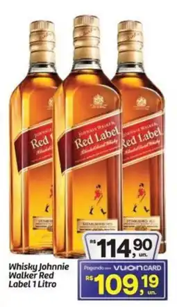 Fort Atacadista Whisky Johnnie Walker Red Label oferta