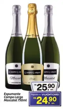 Fort Atacadista Espumante Campo Largo Moscatel oferta