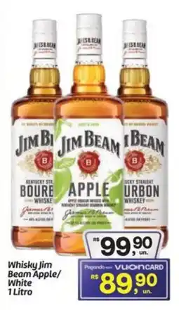 Fort Atacadista Whisky Jim Beam Apple/ White oferta