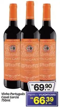 Fort Atacadista Vinho Português Casal Garcia oferta