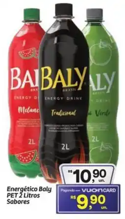 Fort Atacadista Energético Baly PET Sabores oferta