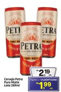 Fort Atacadista Cerveja Petra Puro Malte Lata oferta