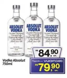 Fort Atacadista Vodka Absolut oferta