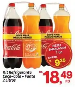 Fort Atacadista Kit Refrigerante Coca-Cola+Fanta oferta