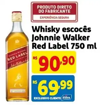 Whisky escocês Johnnie Walker Red Label