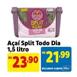 Mercado Extra Açaí Split Todo Dia oferta