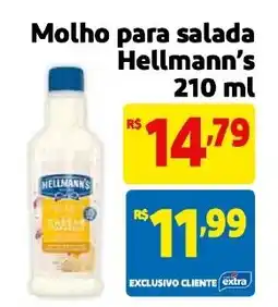 Mercado Extra Molho para salada Hellmann's oferta