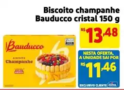 Mercado Extra Biscoito champanhe Bauducco cristal oferta