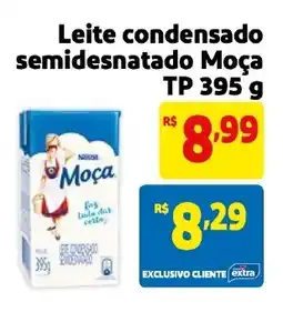 Mercado Extra Leite condensado semidesnatado Moça oferta