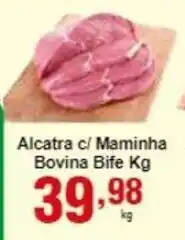Rossi Supermercado Alcatra c/ Maminha Bovina Bife 1kg oferta