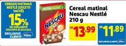 Mercado Extra Cereal matinal Nescau Nestlé oferta