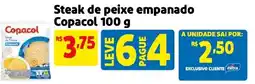 Mercado Extra Steak de peixe empanado Copacol oferta