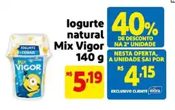 Mercado Extra Iogurte natural Mix Vigor oferta